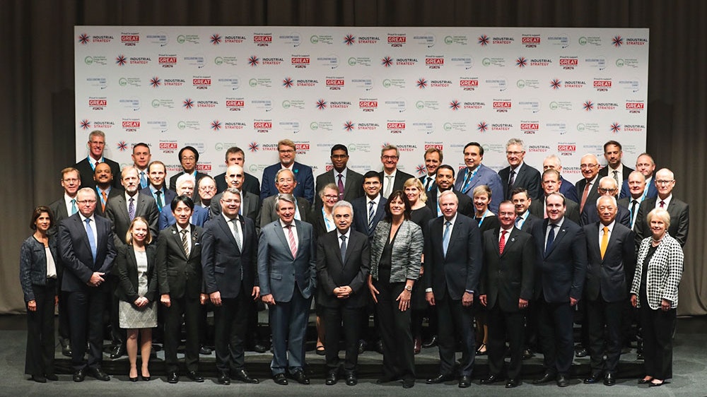 IEA And UK group photo